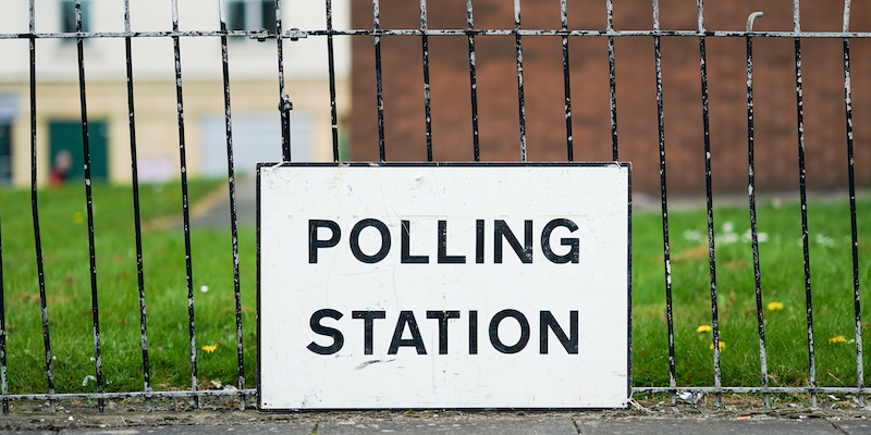 Un seggio elettorale a Sunderland, in Inghilterra (Ian Forsyth/Getty Images)