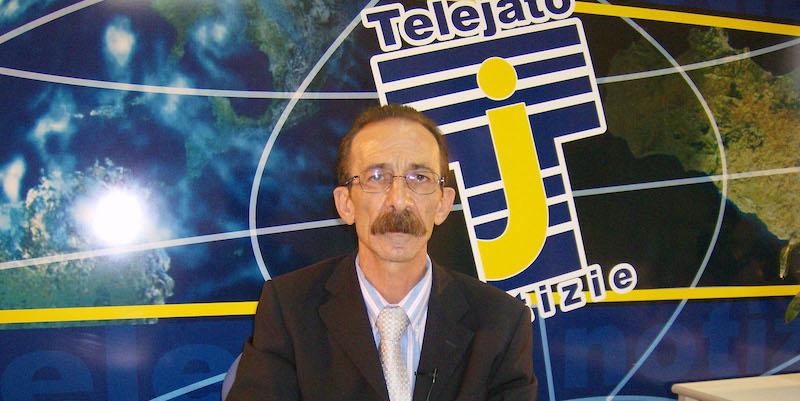 Pino Maniaci, editore di Telejato (ANSA/ MICHELE NACCARI /DC/BEF)