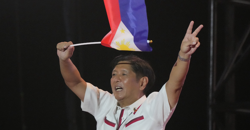 Ferdinand Marcos Jr. (AP Photo/Aaron Favila)