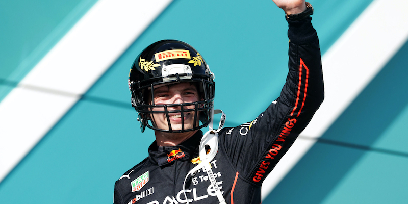 Max Verstappen vince il trofeo Louis Vuitton del 78° Grand Prix de Monaco™  di Formula 1