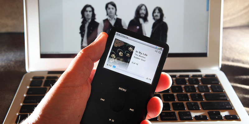 Un iPod nel 2010 (Justin Sullivan/Getty Images)