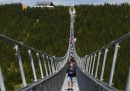 Il nuovo ponte pedonale sospeso più lungo del mondo, in Repubblica Ceca