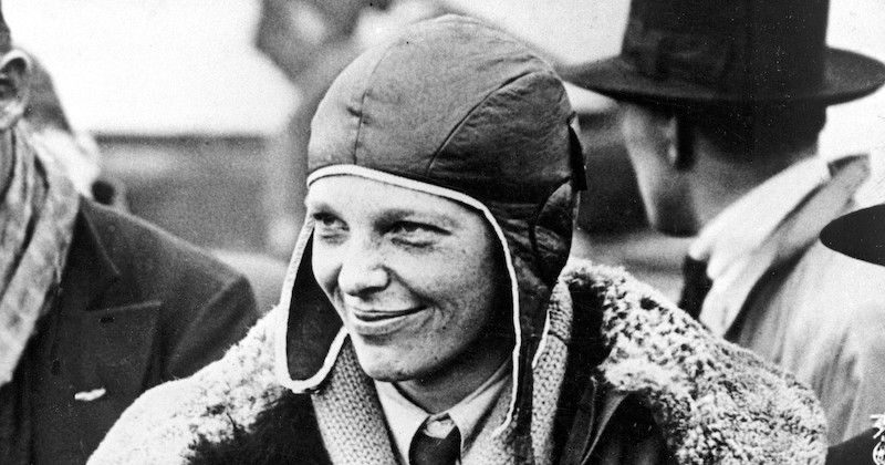 L'aviatrice statunitense Amelia Earhart in una foto del 1928 (AP Photo, File)