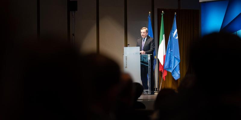 Il presidente del Consiglio Mario Draghi (LaPresse/Palazzo Chigi/Filippo Attili)