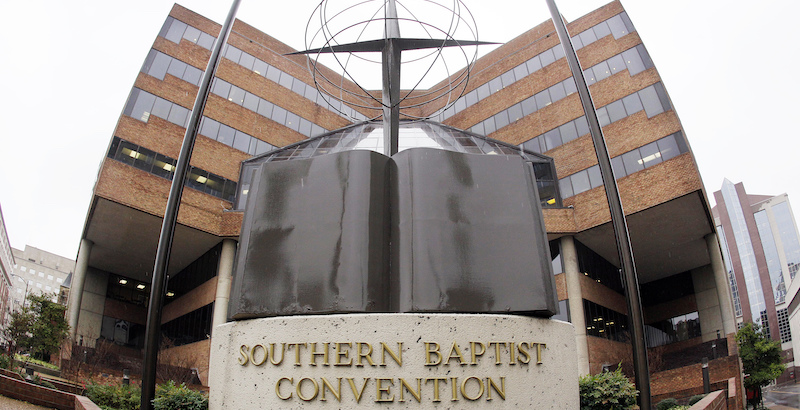 La sede della Southern Baptist Convention a Nashville, Tennessee, Stati Uniti (AP Photo/ Mark Humphrey)