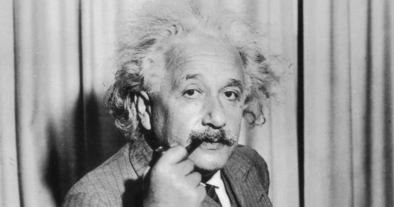 Albert Einstein in una foto del 1933 (Keystone/ Getty Images)