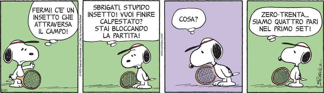 Peanuts 2022 maggio 31