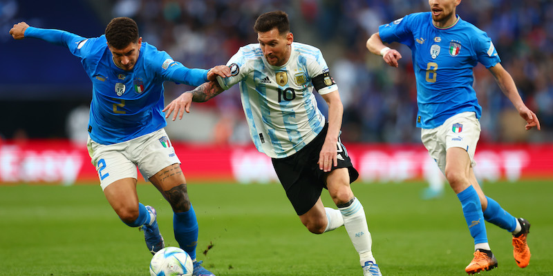 L’Italia è stata battuta 3-0 dall’Argentina nella Finalissima di Wembley