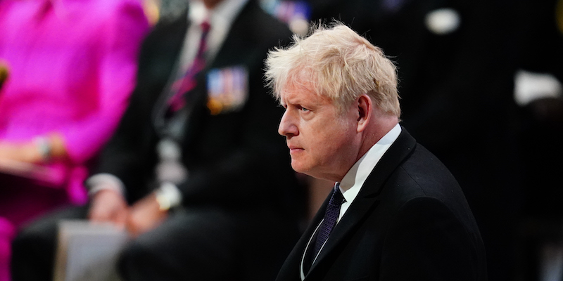 Boris Johnson, il 3 giugno 2022 (Aaron Chown - WPA Pool/Getty Images)