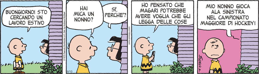 Peanuts 2022 giugno 10