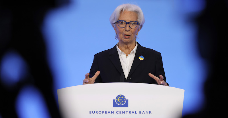 La presidente della BCE Christine Lagarde (Ronald Wittek - Pool/Getty Images)