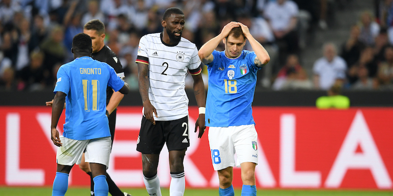 L'Italia è stata battuta 5-2 dalla Germania nel quarto turno di Nations League