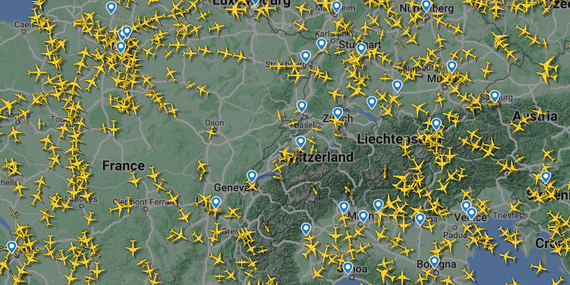 (via Flightradar24)