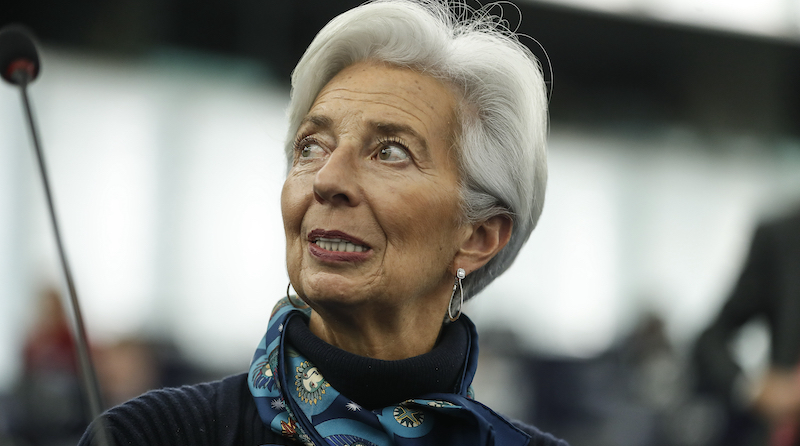 La presidente della BCE Christine Lagarde (AP Photo/Jean-François Badias)