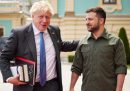 Il primo ministro britannico Boris Johnson è tornato in visita a Kiev