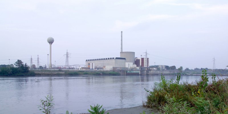 La centrale nucleare di Trino, in Piemonte (Sogin)