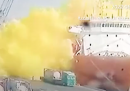 11 persone sono morte per una fuga di gas tossico nel porto di Aqaba, in Giordania
