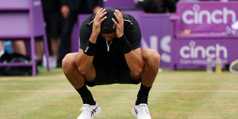 Il tennista Matteo Berrettini è risultato positivo al coronavirus e non potrà partecipare al torneo di Wimbledon