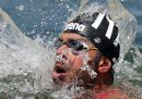 Dario Verani ha vinto la medaglia d'oro nella 25 km in acque libere ai Mondiali di nuoto
