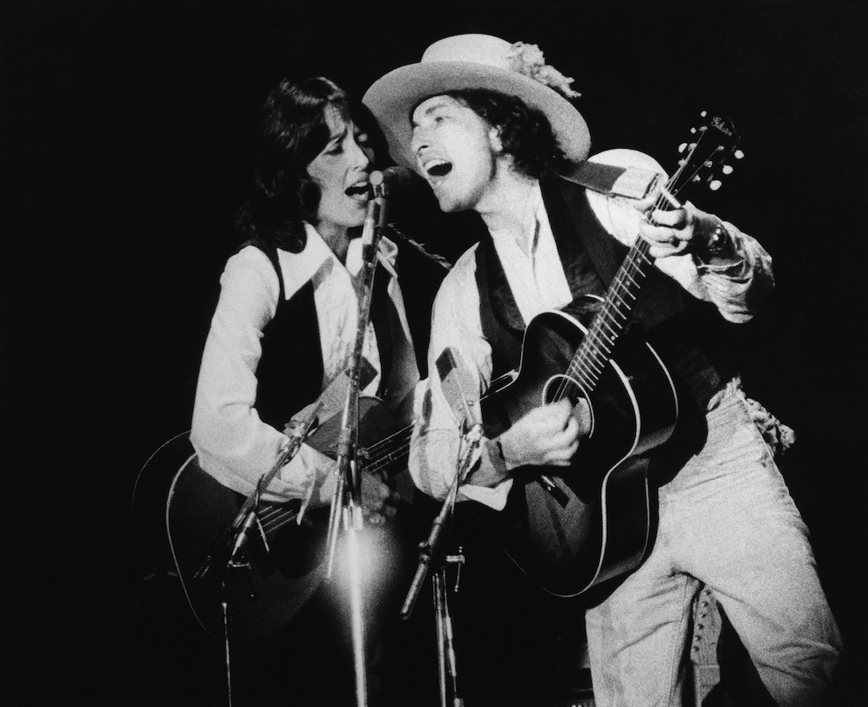 Baez e Dylan nel 1975