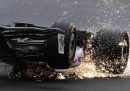 Il grosso incidente alla partenza del Gran Premio di Silverstone