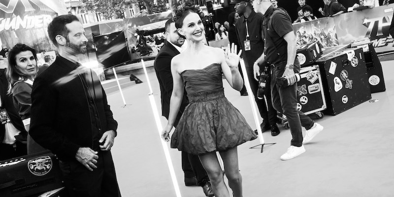 L'attrice Natalie Portman (41) alla prima di Thor: Love and Thunder a Londra, 5 luglio
(Gareth Cattermole/Getty Images)