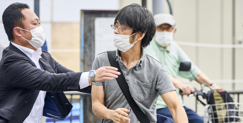Tetsuya Yamagami (Nara Shimbun/Kyodo News via AP, File)