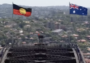 La bandiera degli aborigeni australiani sarà esposta in via permanente sul Sydney Harbour Bridge