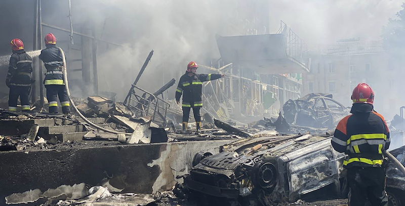  (Ukrainian Emergency Service via AP)