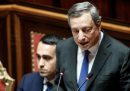 Il video e il testo del discorso di Draghi al Senato