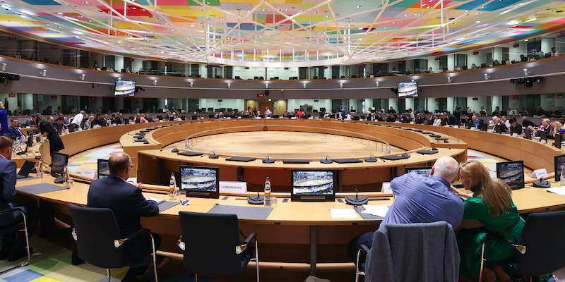 Il Consiglio dell'Unione Europea riunito a Bruxelles (European Union)