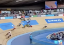 La disastrosa caduta nel ciclismo su pista ai Giochi del Commonwealth