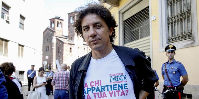 Marco Cappato dell'Associazione Luca Coscioni (ANSA/MOURAD BALTI TOUATI)