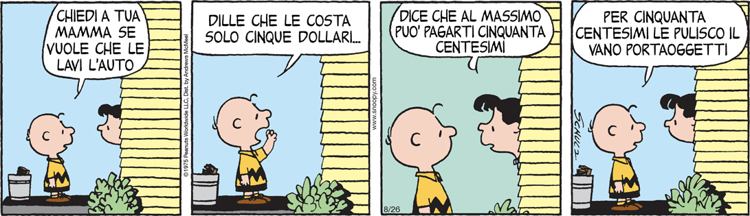 Peanuts 2022 agosto 26
