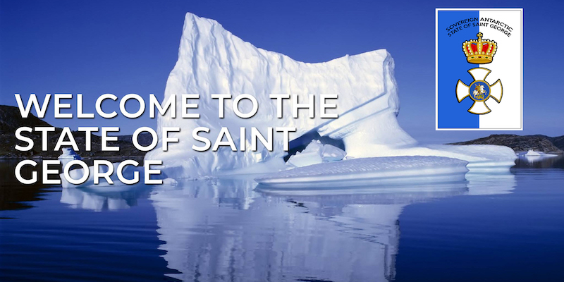 La foto di copertina del profilo Facebook del Sovrano Stato Antartico di San Giorgio