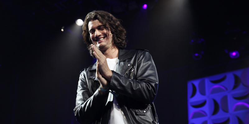 Adam Neumann nel 2018 a San Francisco (Kelly Sullivan/Getty Images for the WeWork Creator Awards)