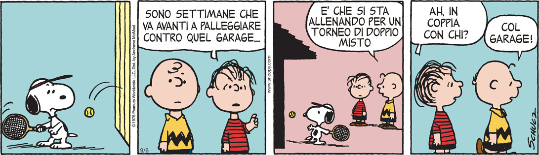 Peanuts 2022 settembre 06