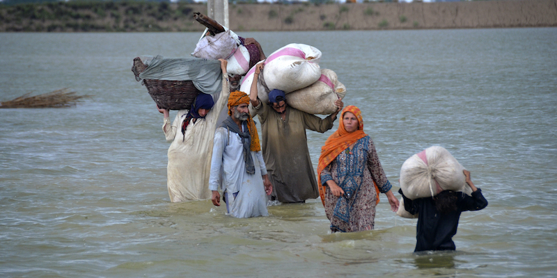 Le disastrose inondazioni in Pakistan