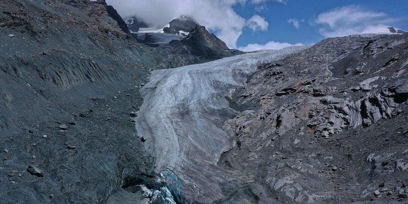 Un ghiacciaio a Zermatt, in Svizzera (Sean Gallup/Getty Images)