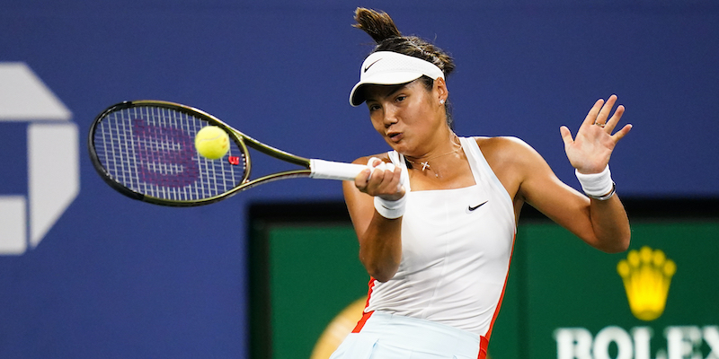 Emma Raducanu, campionessa in carica degli US Open di tennis, è stata eliminata al primo turno quest’anno