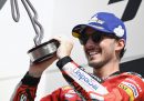 Francesco Bagnaia della Ducati ha vinto il Gran Premio di San Marino di MotoGP