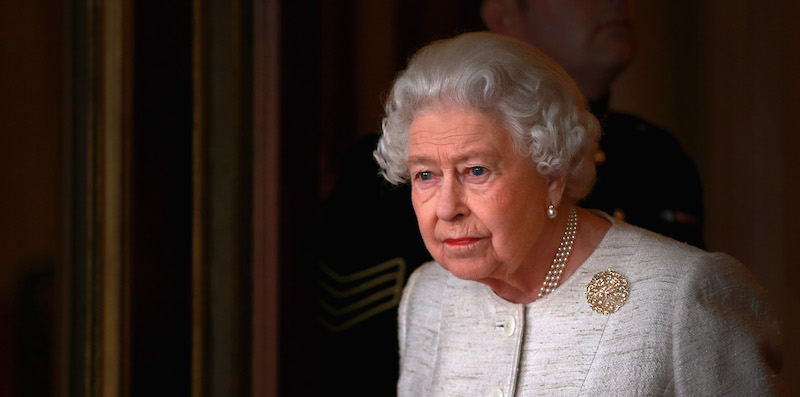 L'annuncio della morte della regina Elisabetta II