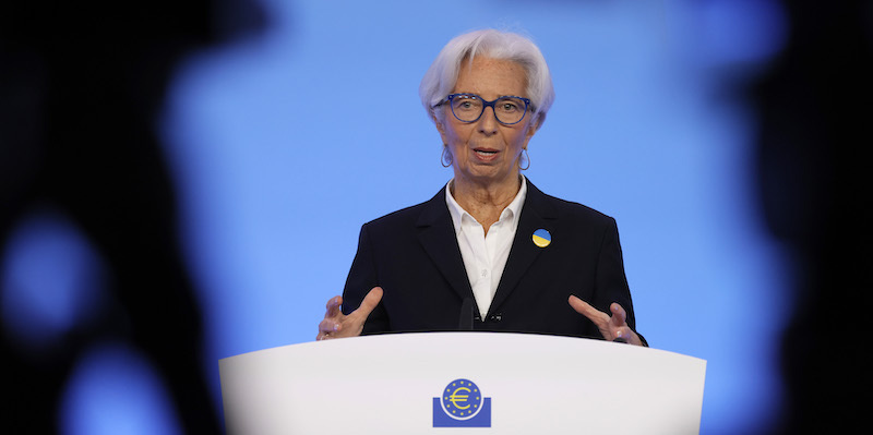 La presidente della BCE Christine Lagarde (Ronald Wittek - Pool/Getty Images)