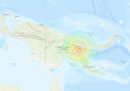 C'è stato un terremoto di magnitudo 7.6 nella Papua Nuova Guinea