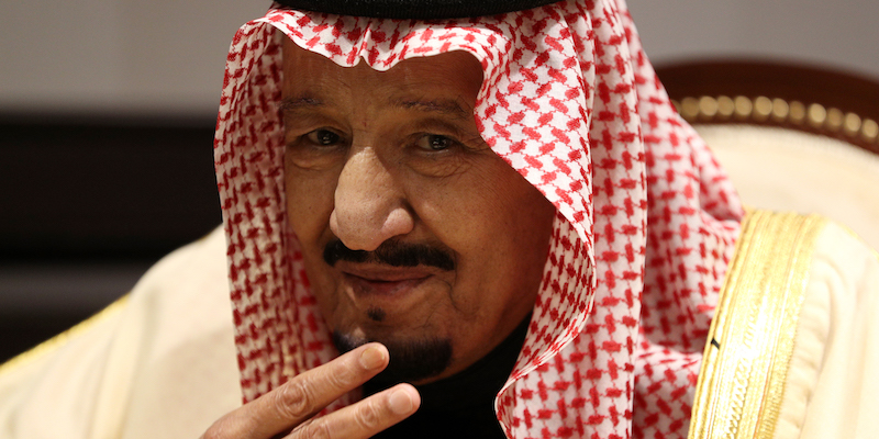 Il re saudita Salman bin Abdulaziz al Saud, 86 anni (Dan Kitwood/Getty Images)