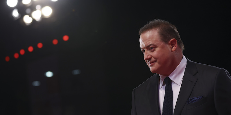 Brendan Fraser a Venezia (Vianney Le Caer/Invision/AP)