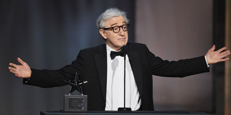 Woody Allen durante un evento a Hollywood nel 2017 (Kevin Winter/ Getty Images)