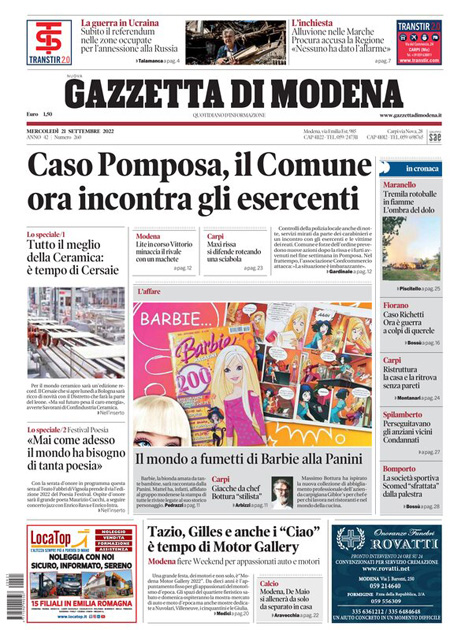Le prime pagine di mercoledì 21 settembre 2022 Il Post