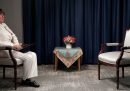 La sedia vuota nell'intervista della giornalista Christiane Amanpour al presidente iraniano Raisi