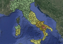 La Protezione Civile ha diramato un'allerta rossa in Basilicata a causa del maltempo